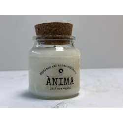 Vela en vaso de cristal